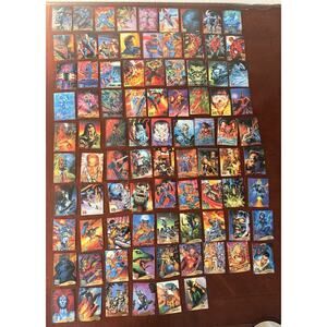 1995 Marvel Masterpiece missing Cards 1-150